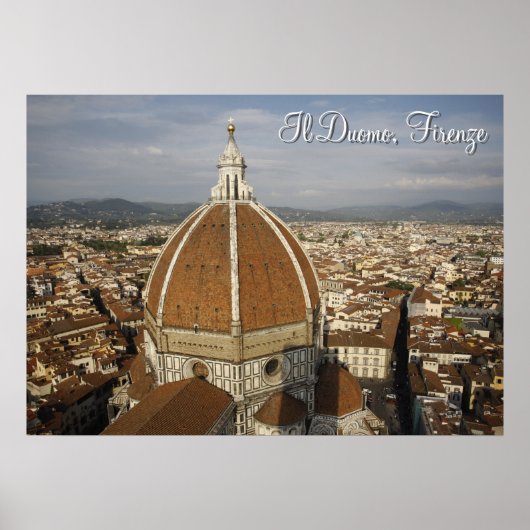 Il Duomo - Florenz Poster (Vorne)