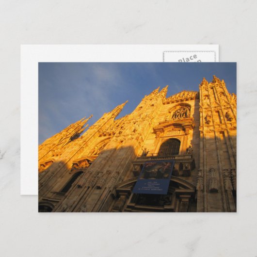 Il Duomo, Mailand, Italien Postkarte (Vorne/Hinten)