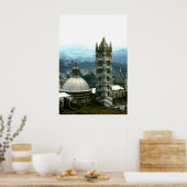 Il Duomo, Siena, Italien | Poster Print (Küche)