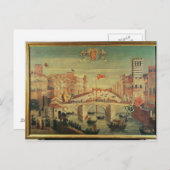 Il Gioco del Ponte dei Pisani Postkarte (Vorne/Hinten)