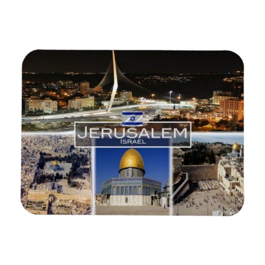 IL Israel - Jerusalem - Magnet (Horizontal)