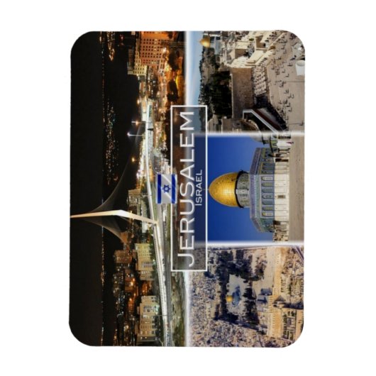 IL Israel - Jerusalem - Magnet (Vertikal)