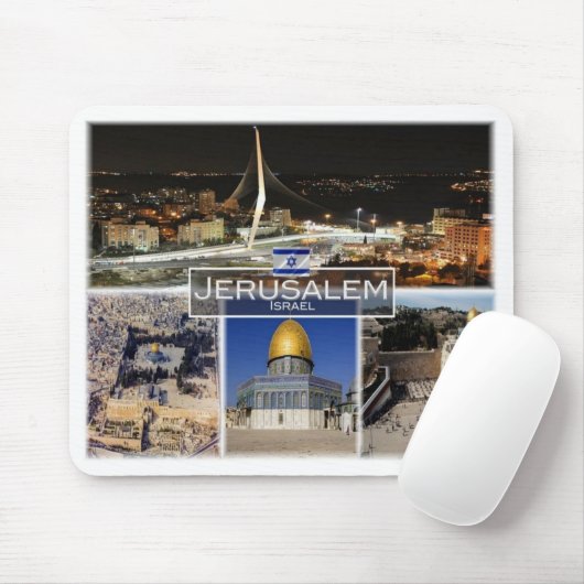 IL Israel - Jerusalem - Mousepad (Mit Mouse)