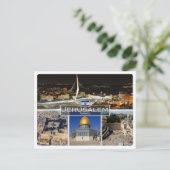 IL Israel - Jerusalem - Postkarte (Stehend Vorderseite)