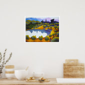 Il Laghetto sotto Bonsi Poster (Küche)