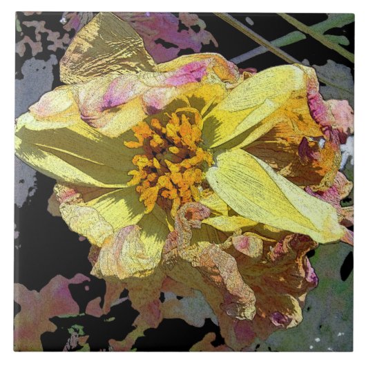 "il passaggio di fiori" fliese (Vorderseite)