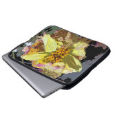 "il passaggio di fiori" laptopschutzhülle (Vorne Knopf)