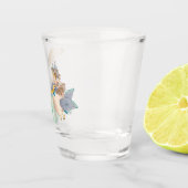 Il pesce che amava l'uccellino schnapsglas (Rechts)