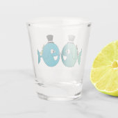 Il pesce che amava l'uccellino schnapsglas (Rückseite)