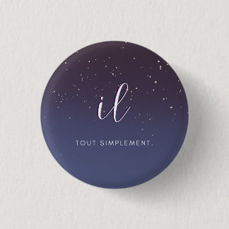 "il pronom badge button