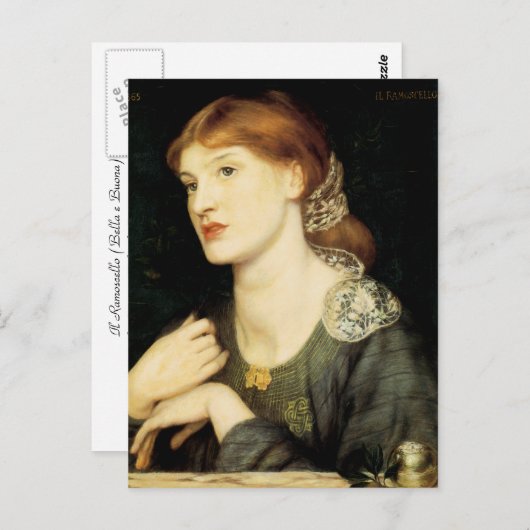 Il Ramoscello (Bella e Buona) Postkarte (Vorne/Hinten)