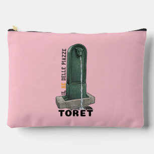 Il Re Delle Piazze - TORET TORINO Vintage Brunnen Zubehörtasche