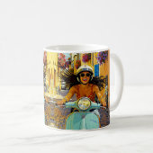 „Il riso del vento“ (Das Lachen des Windes) Kaffeetasse (VorderseiteRechts)