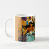 „Il riso del vento“ (Das Lachen des Windes) Kaffeetasse (Links)