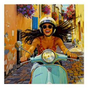 „Il riso del vento“ (Das Lachen des Windes) Poster