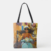 „Il riso del vento“ (Das Lachen des Windes) Tasche (Rückseite)