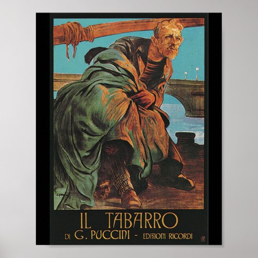 Il Tabarro (Giacomo Puccini) Poster (Vorne)