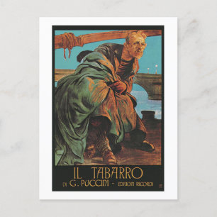Il Tabarro (Giacomo Puccini) Postkarte