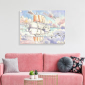 Il Veliero Volante Leinwanddruck (Insitu (Wohnzimmer))