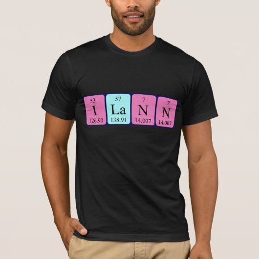 Ilann Periodenname Shirt (Vorderseite)