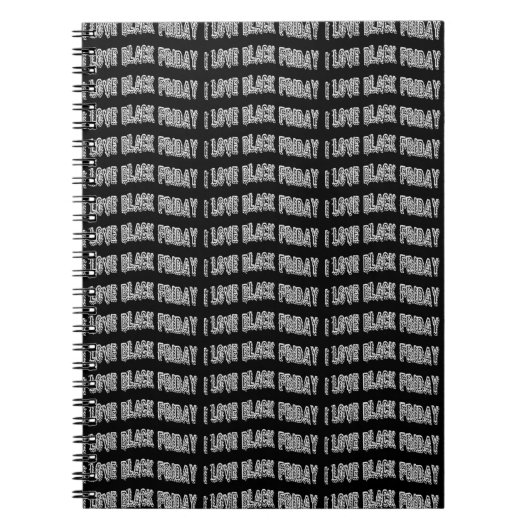 ILBF-Schwarzer Streifen Notizblock (Vorderseite)