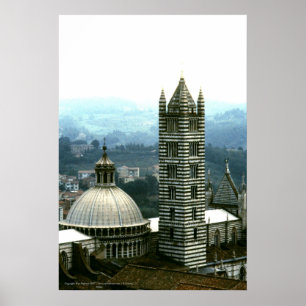 ILDuomo, Plakat-Druck Siena, Italien   Poster