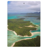 Ile Aux Cerfs, Mauritius Klemmbrett (Rückseite)