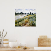 Ile aux Fleurs bei Vétheuil Poster (Küche)