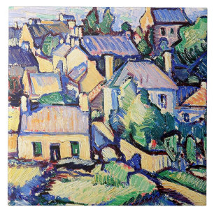 Île de Bréhat von Samuel Peploe, Fliese