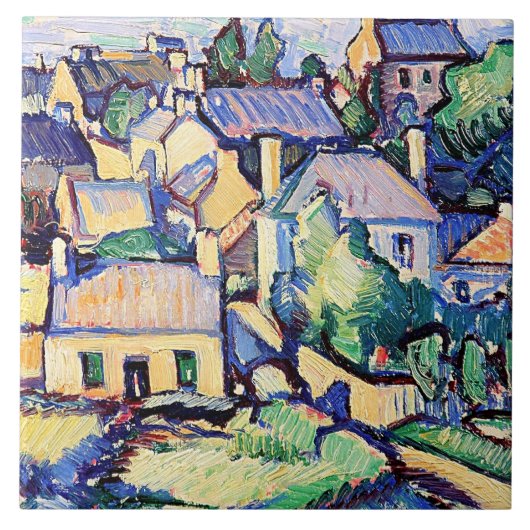 Île de Bréhat von Samuel Peploe, Fliese (Vorderseite)