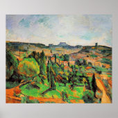 Ile de France Landschaft, feine Kunst, Poster (Vorne)