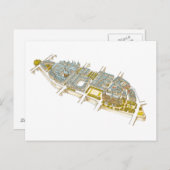 Ile-de-la-Cite Paris Frankreich Postkarte (Vorne/Hinten)