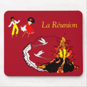 Île de La Réunion Mousepad (Vorne)