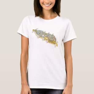 Ile-De-La-Zitieren Sie. Paris Frankreich T-Shirt