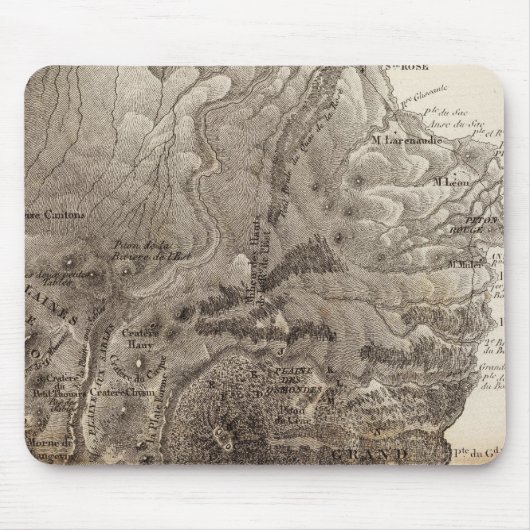 Ile de Mascareigne Mousepad (Vorne)