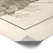 Ile de Mascareigne Poster (Ecke)