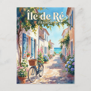 Île de Ré Frankreich Postkarte
