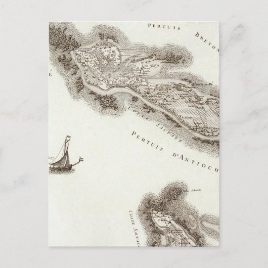 Ile de Re Postkarte (Vorderseite)