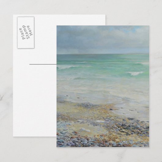 Ile de Re Postkarte (Vorne/Hinten)