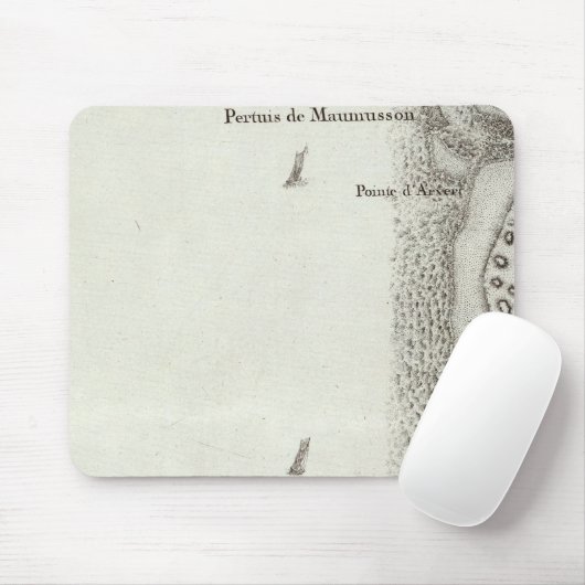 Ile d'Oleron Mousepad (Mit Mouse)