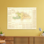 Ile St. Domingue oder Haiti Leinwanddruck (Insitu (Wohnzimmer))