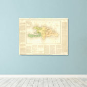 Ile St. Domingue oder Haiti Leinwanddruck (Insitu (Holzboden))