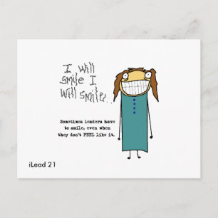 iLead-Postkarte Postkarte