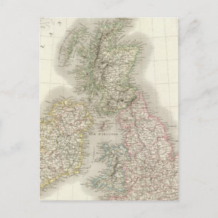 Iles Britanniques - Britische Inseln Postkarte