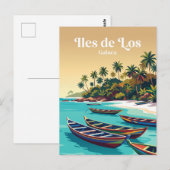 Îles de Los Guinea Postkarte (Vorne/Hinten)