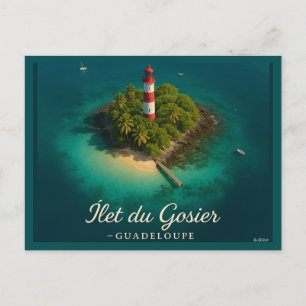 Îlet du Gosier Guadeloupe Postkarte