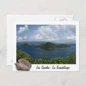 Ilets cabri - Les Saintes - Guadeloupes Postkarte (Vorne/Hinten)