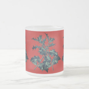 Ilex – Holly – Stechpalme – Christdorn – Glühwein Mattglastasse