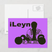 iLeyn Postcard Postkarte (Vorne/Hinten)