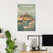 Ilfracombe Devon Travel Poster (Heimbüro)